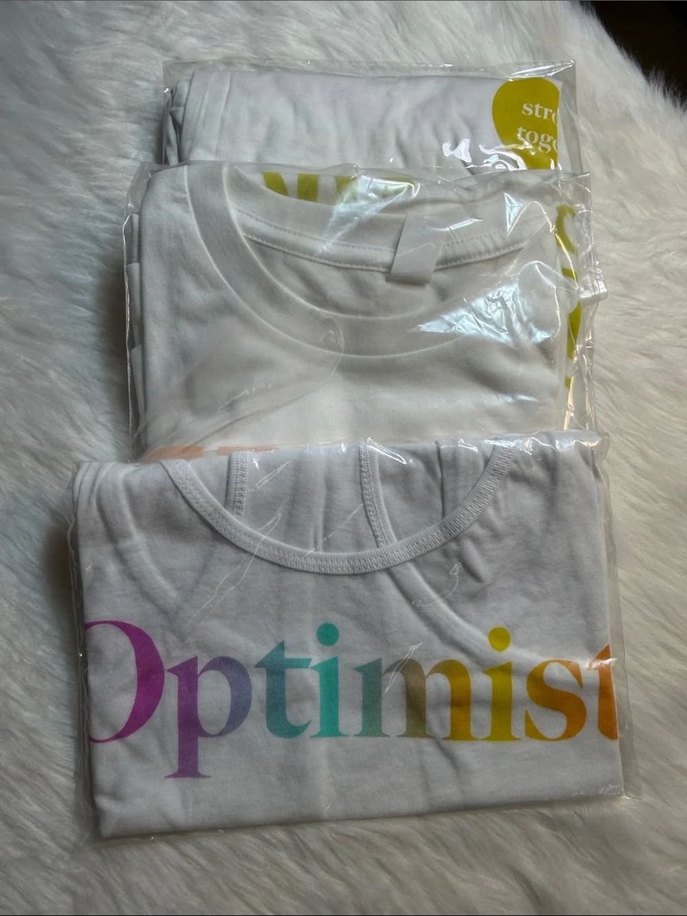 NWOT Kendra Scott 3-Piece Graphic Tee Bundle Optimist Shine